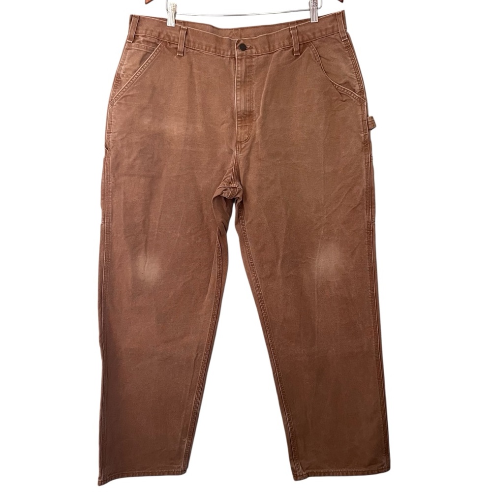 Carhartt Loose Original Fit Men's Workwear Gorpcore Duck Carpenter Pants 40X32